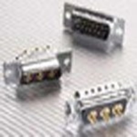 AMPHENOL Rectangular Connector Adapter, 9 Contacts(Side1), 9 Contacts(Side2), Panel Mount, Male-Female FCC17E09AD280